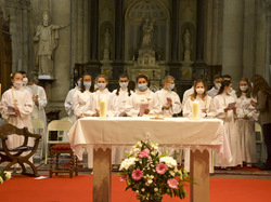 PHOTOS DE LA PROFESSION DE FOI 2021