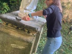 Retour en image sur l'après-midi jardinage des 4/3...