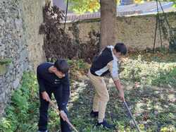 Retour en image sur l'après-midi jardinage des 4/3...