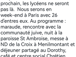 Retour en images sur le week-end des 15/18 (3 et 4 février 2024)