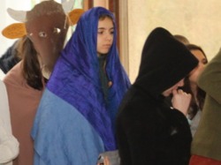 Visite aux résidents de la maison de retraite...