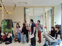 Visite des 6èmes et des 5èmes à la maison de retraite René Legros